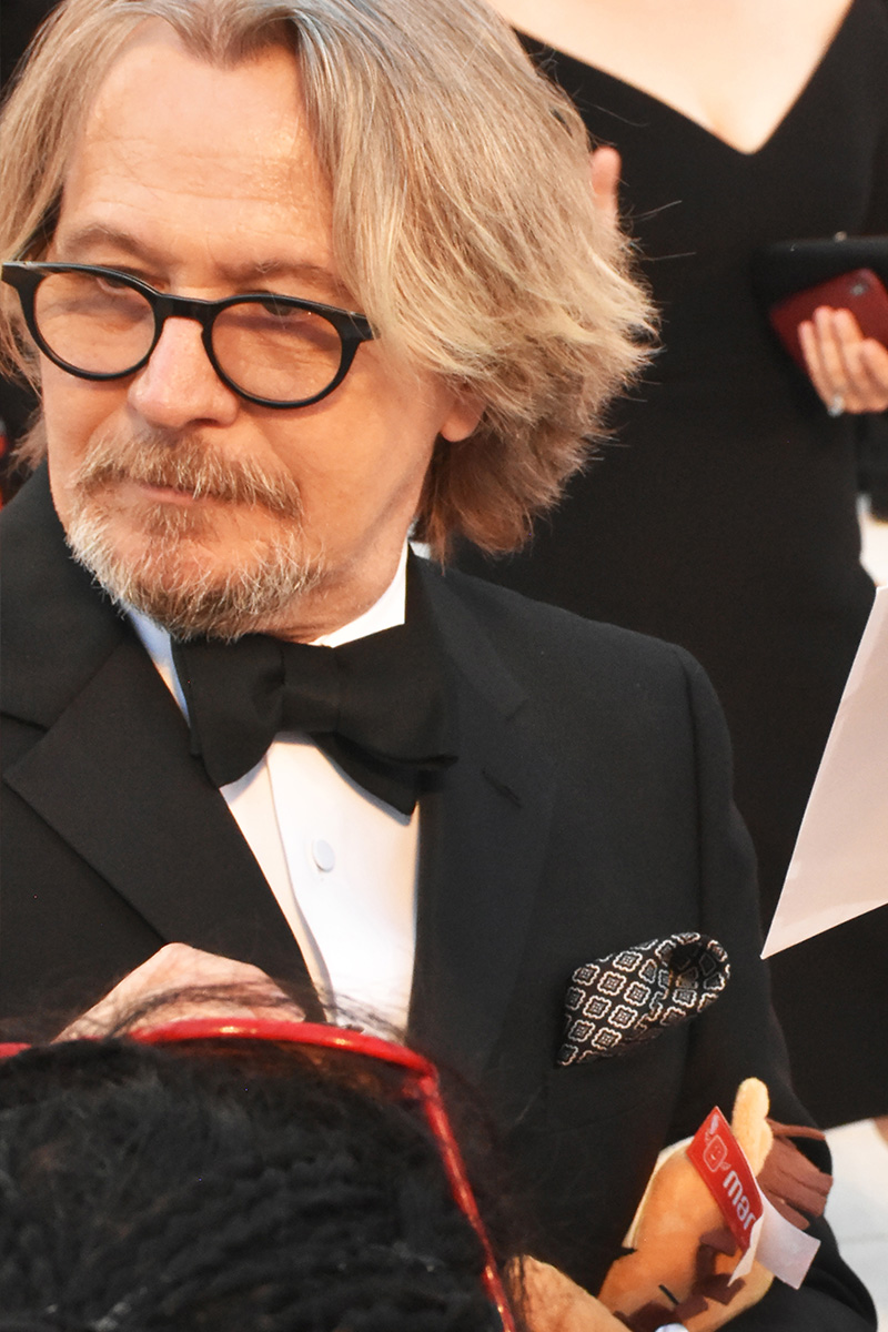 Marco con Gary Oldman