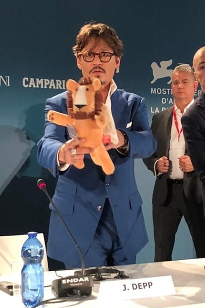 Marco con Johnny Deep